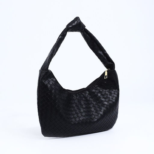 Сумка-багет на молнии, цвет чёрный - Simaland фото 2