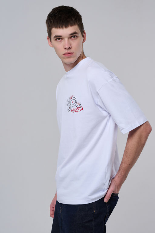 8579 футболка оверсайз мужская