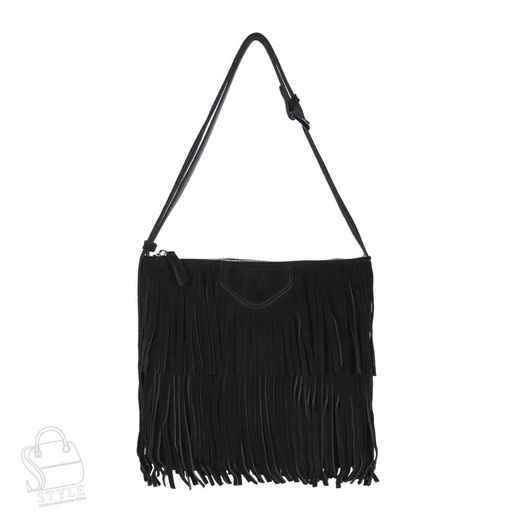 Сумка женская кожаная 7567VGAA black Vitelli Grassi  в Новосибирске