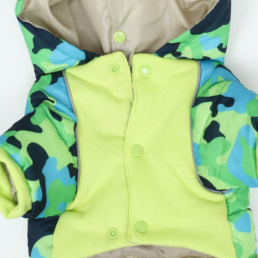 Комбинезон Go-Иди с утяжкой, размер 16 (ДС 36, ОГ 46, ОШ 35 см), зелёный/камуфляж - Simaland фото 11