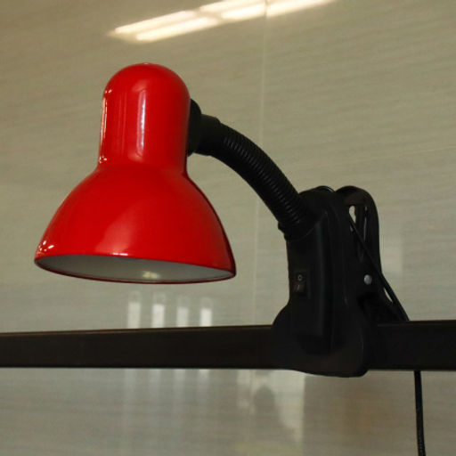 Светильник настольный на прищепке красный / 108BXIAO-4 / Ex27 /уп 70/ - ГалеонТрейд фото 2