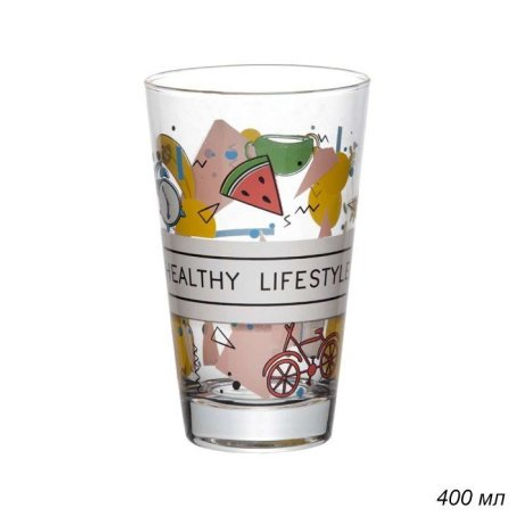 Стакан 400 мл Хэлфи Лайфстайл штучно / 42877SLBD3 /уп.12/ - Галеонтрейд фото 2