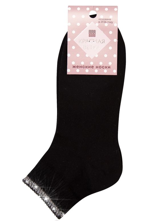 Носки женские с люрексом Красная ветка  фото 2