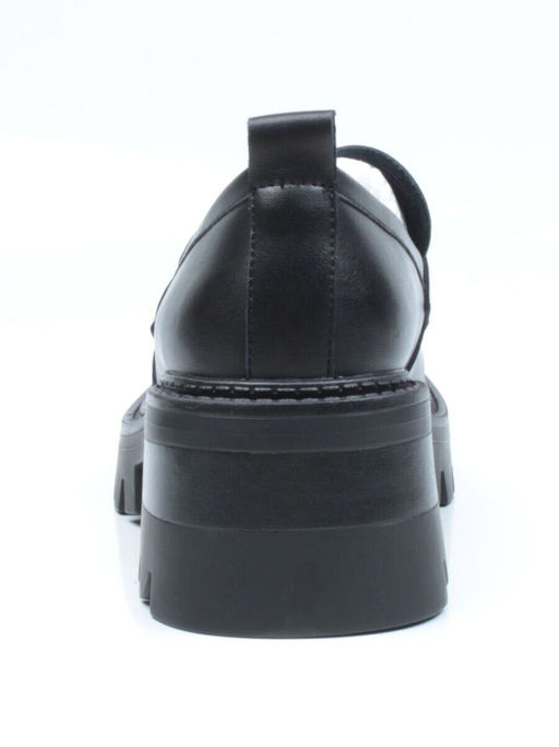 03-C1817-1 BLACK Лоферы женские (натуральная кожа)