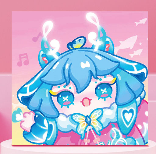 Алмазная мозаика на подрамнике Draw Me! Mermaid, (20*20 см)