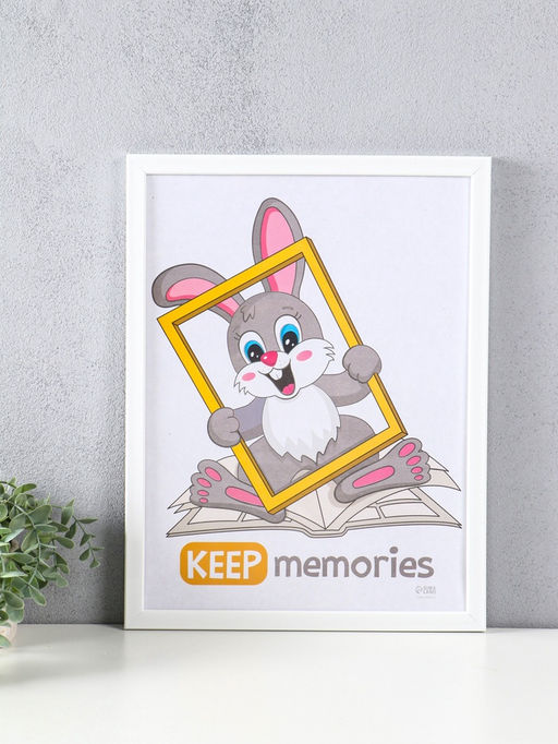 Фоторамка для фото 30×40 см Tendai, (пластиковый экран), для картины, постера, вышивки