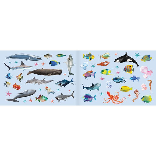 250 наклеек Подводные обитатели, 8 стр. - Буква-ленд фото 3