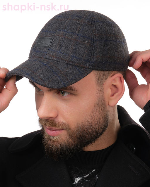 061-34 Бейсболка мужская флис (56-62)