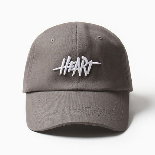 Кепка MINAKU Heart, серый, размер 56-58
