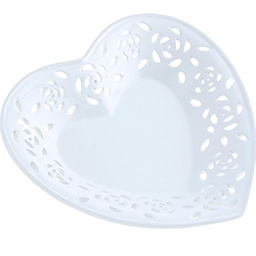 23821 Блюдо СЕРДЦЕ ажурное 23,5х21х4см МВ (х18) - Mayer&boch фото 2
