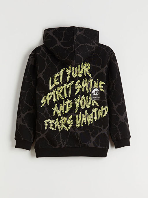 Kap??onlu Erkek ?ocuk Sweatshirt