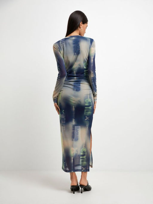 10200201034 Платье жен. Beffi сине-зеленый - Concept club фото 3