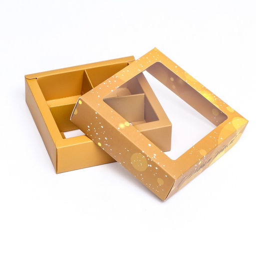 Коробка под 4 конфеты, 12.5?12.5?3.5 С Новым годом! - UPAK LAND фото 9