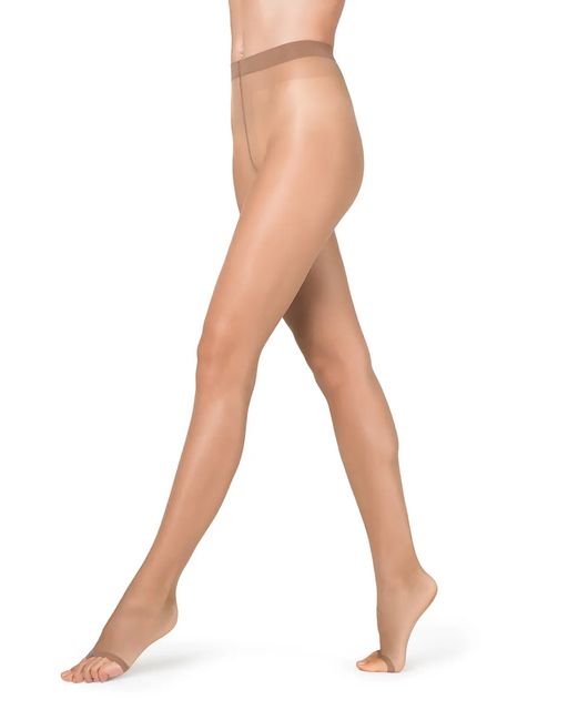 Колготки Minimi ESTIVO 15 NO TOE ( колготки с открытым мыском) - caramello  фото 3