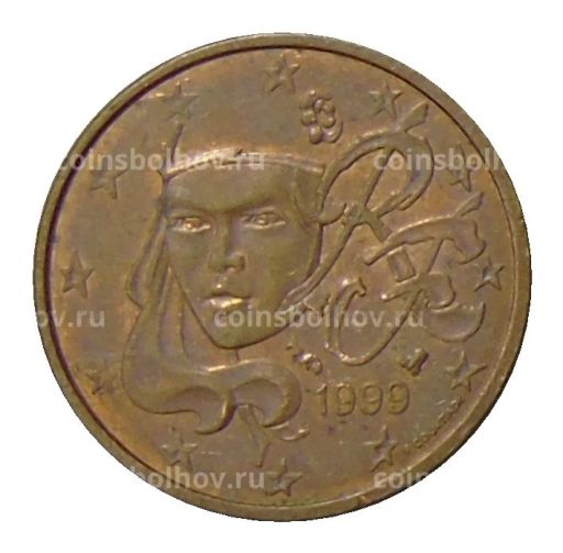 2 евроцента 1999 года Франция