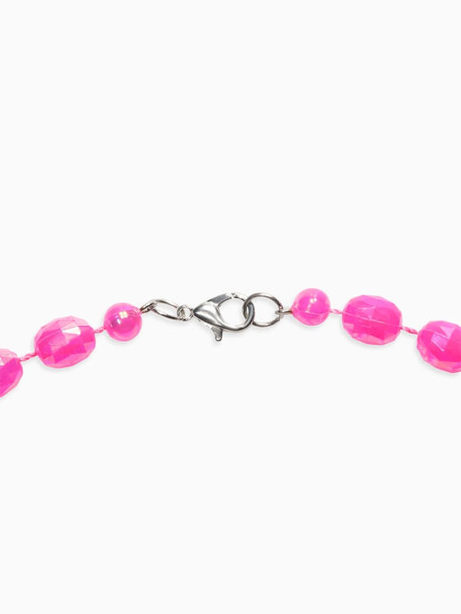 Бусы детские «Выбражулька. Бант», граненые бусины, 40 см, розовые