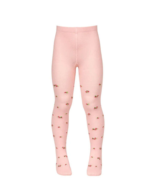 OMSA kids Collant 12Р43-2 с рисунком (розочки) - rosa chiaro  фото 8