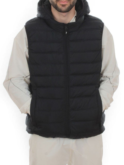 M4001 INK BLUE Жилет утепленный мужской (130 гр. холлофайбер) - Fashion фото 2