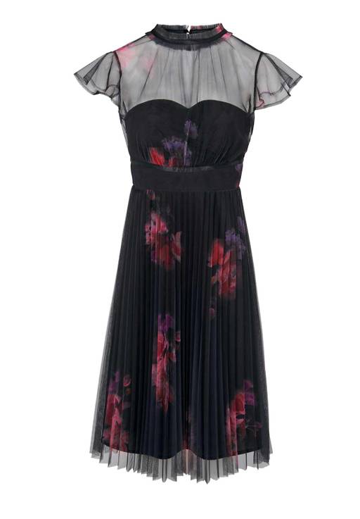 Платье, черно-бордовое - Ashley brooke фото 2