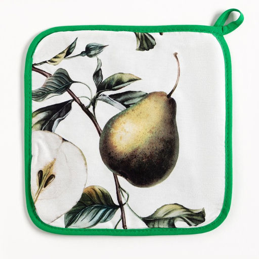 Кухонный набор Этель Груши полотенце 40х73 см, прихватка 19х19 см, фартук 60х65 см  фото 10