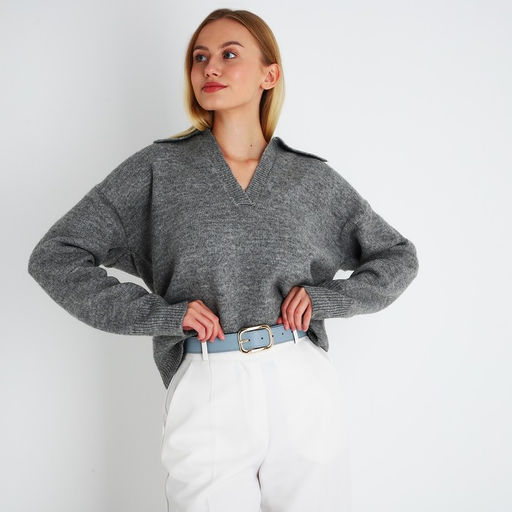 Ремень женский, ширина 3,3 см, пряжка металл, цвет голубой - Simaland фото 4