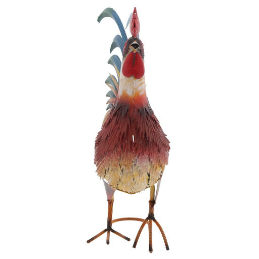 Фигура декоративная "Петух", L37 W15,5 H41,5 см