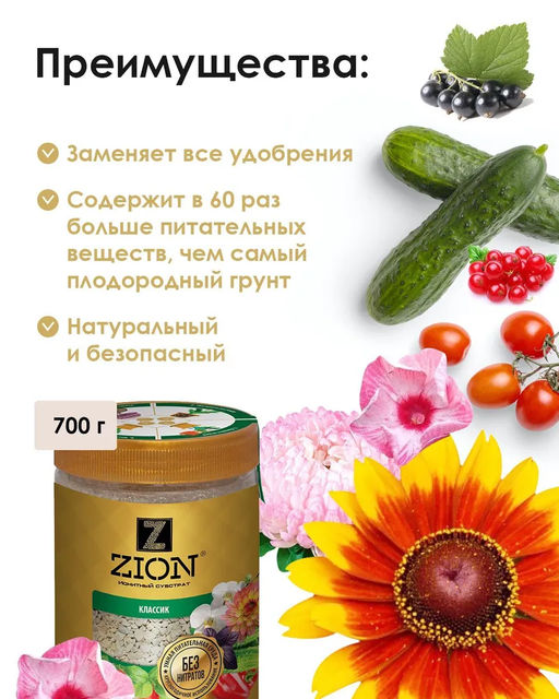 Цион Классик (полимерный контейнер, 700 г) - Zion фото 4
