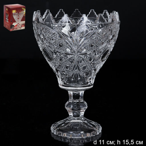 Ваза для сервировки 11x15.5 см / ER-4225/5216A /уп 36/Бабочка