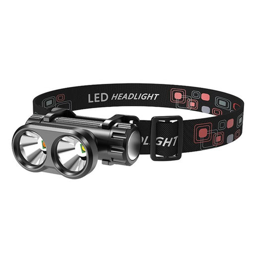 Фонарь налобный аккумуляторный 10 Вт, 1200 мАч, 2 режима, LED, USB, 63 х 57 мм - Simaland фото 2