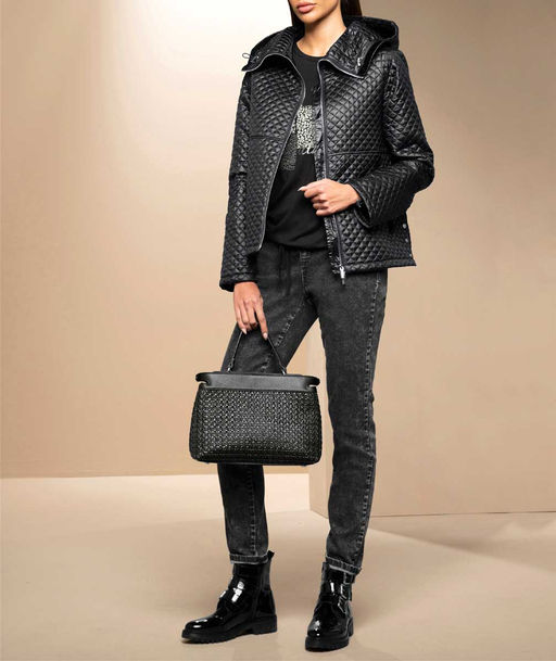 Куртка стеганая, черная - Heine фото 5