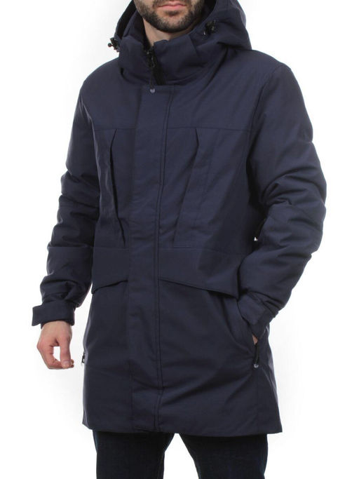 2182 DK. BLUE Куртка мужская зимняя облегченная (130 гр. холлофайбер)