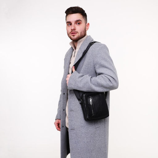 Сумка мужская, цвет черный - Simaland фото 7