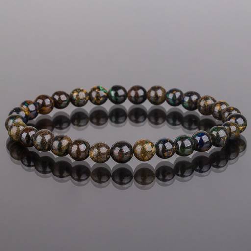 Браслет из камня Азурит (Африка) 18 см