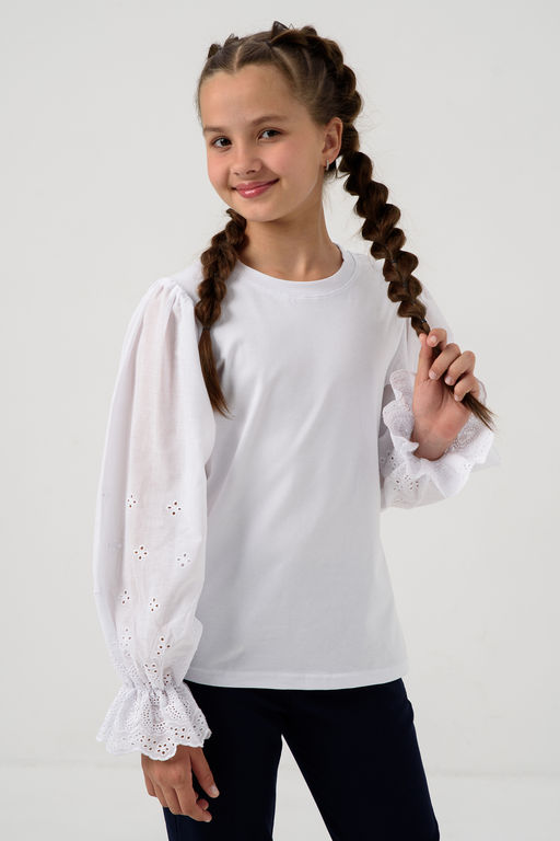 Блузка Евдокия длинный рукав