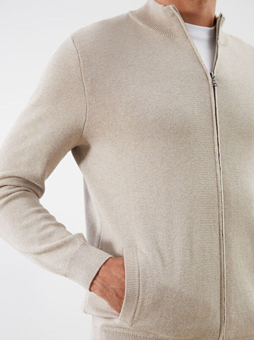 Standart Kal?p Dik Yaka Erkek Triko H?rka