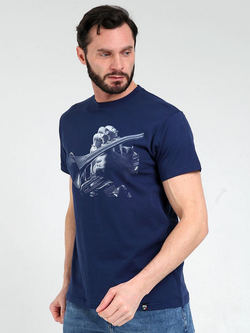 Футболка мужская _ 02285/Trumpet - F5 фото 2