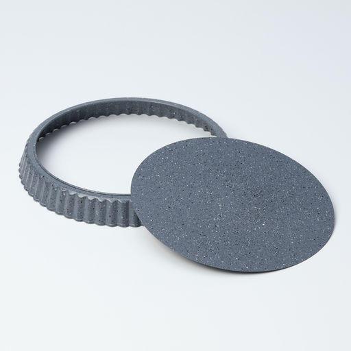 Форма для выпечки Доляна «Элин Мрамор», d=24 см, разъёмная, антипригарное покрытие, серая