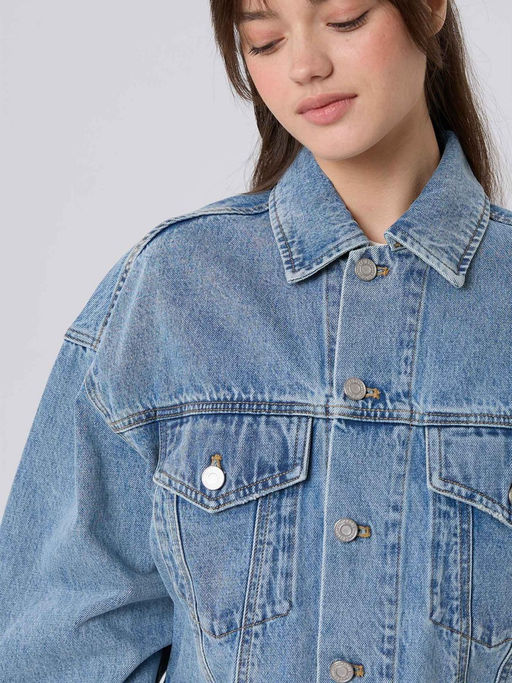 Женская куртка джинсовая свободного кроя укороченная КЭНДИ (CANDY) / Lee Cooper  фото 5