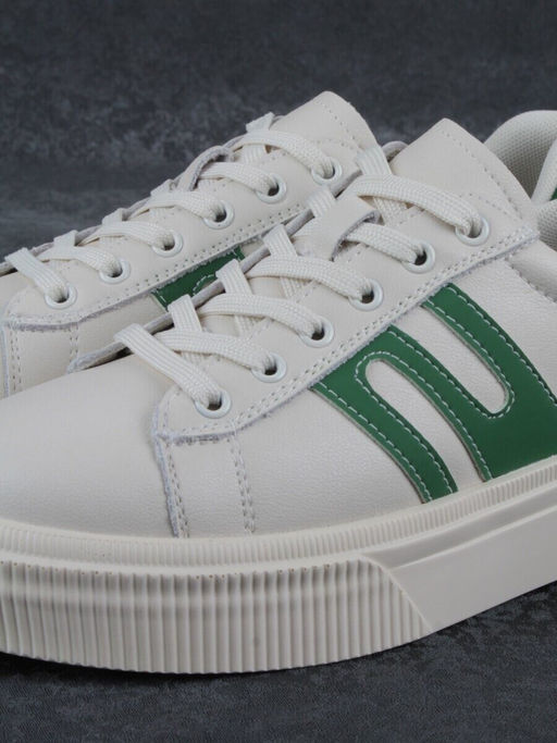 03-YC380-2 BEIGE Кроссовки женские (натуральная кожа)