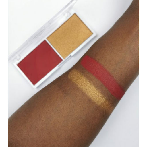 Румяна и хайлайтер Blushed duo, Wishful 6479264