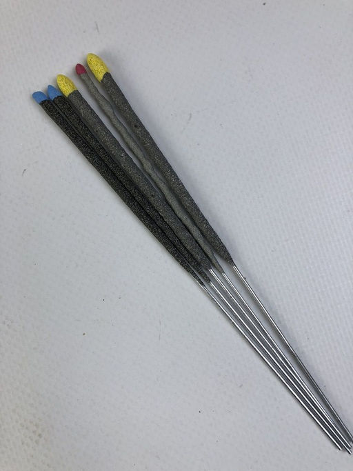 Бенгальские цветопламенные свечи 6шт.,16см, 16 секунд горение