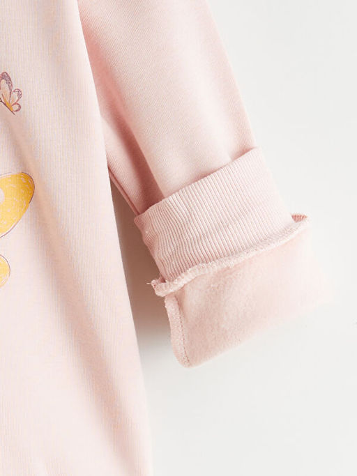 Bisiklet Yaka K?z ?ocuk Sweatshirt