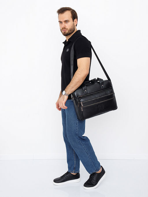 Портфель 711XL black Fuzhiniao