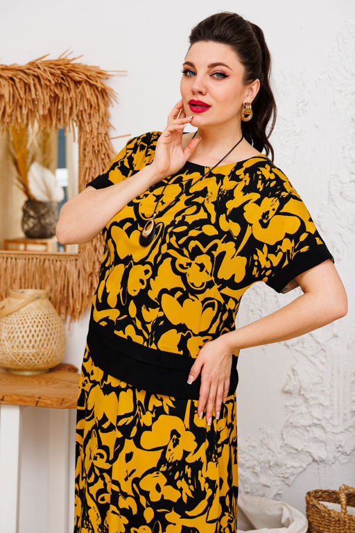 Костюм Romanovich Style 2-2661 горчица фото 7