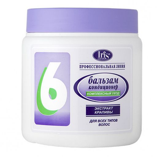 БелорэкБР Проф.лин. Бал-конд.№6 Комплексный уход с крапивой для всех типов, 500 мл