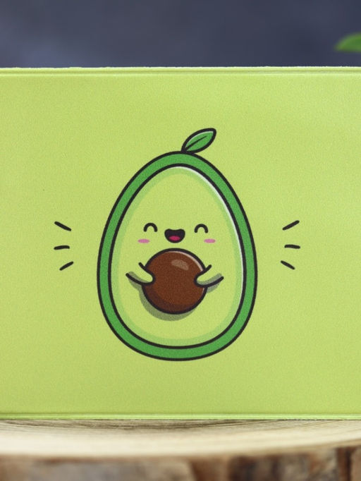 Обложка для студенческого Happy Avocado, плотность 600 мкм