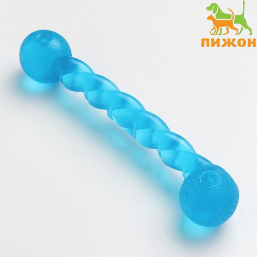 Игрушка Плетёнка малая, 19 см, каучук, синяя