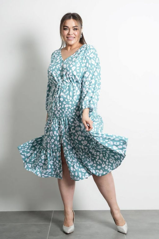 Платье Luxury Moda 1427 светло-зеленый