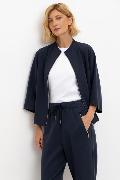 ЕВТ 4134/индиго брюки жен