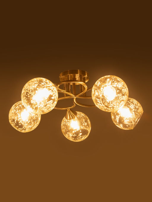 Люстра XA1213B/5, 5×60 Вт, E27, бронзовая